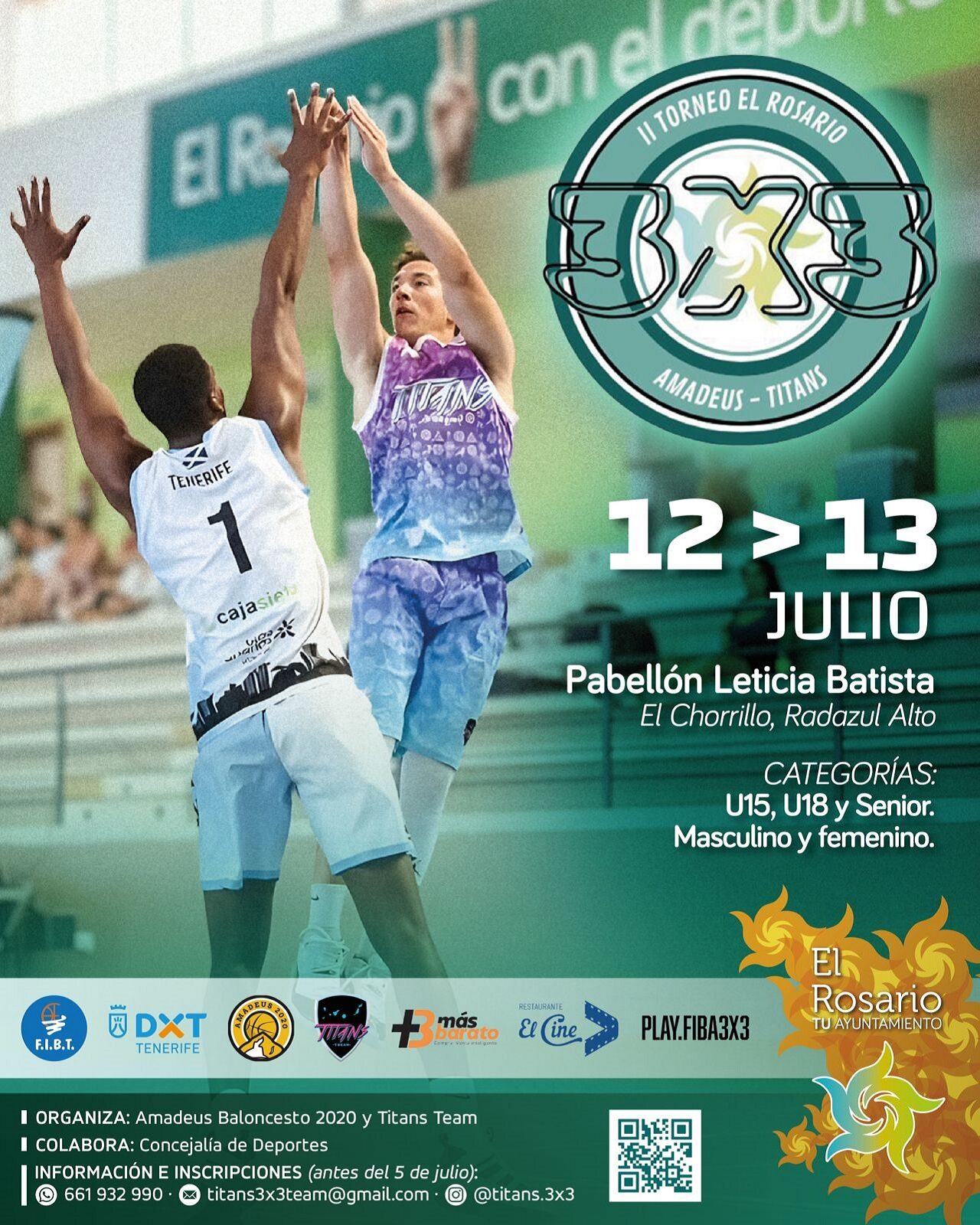 Cartel II Torneo 3x3