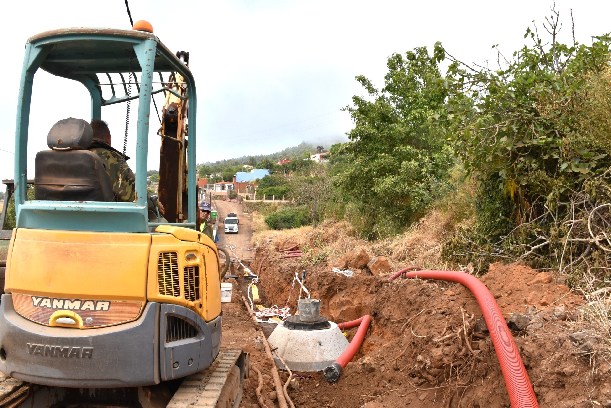 Avance obra aguas calle Las Rosas (1)