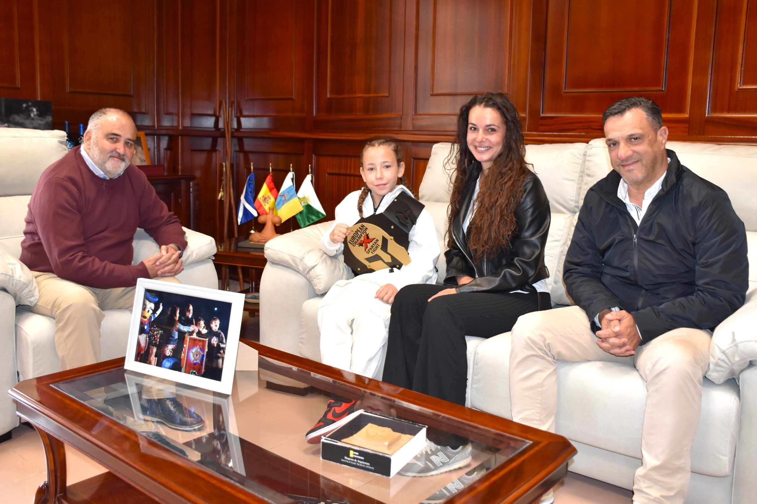 Recepción Campeona de Europa de Muay Thai (1)