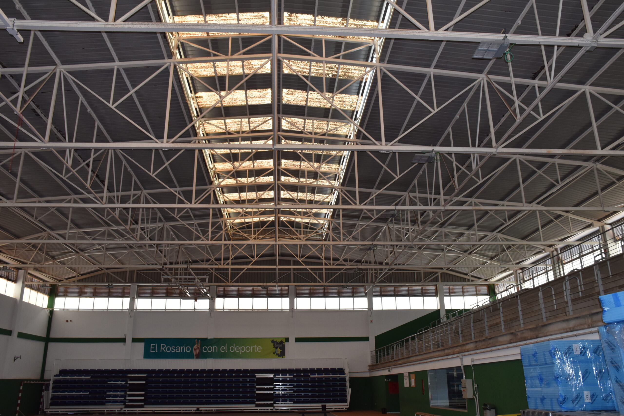 Techo Pabellón de Llano del Moro