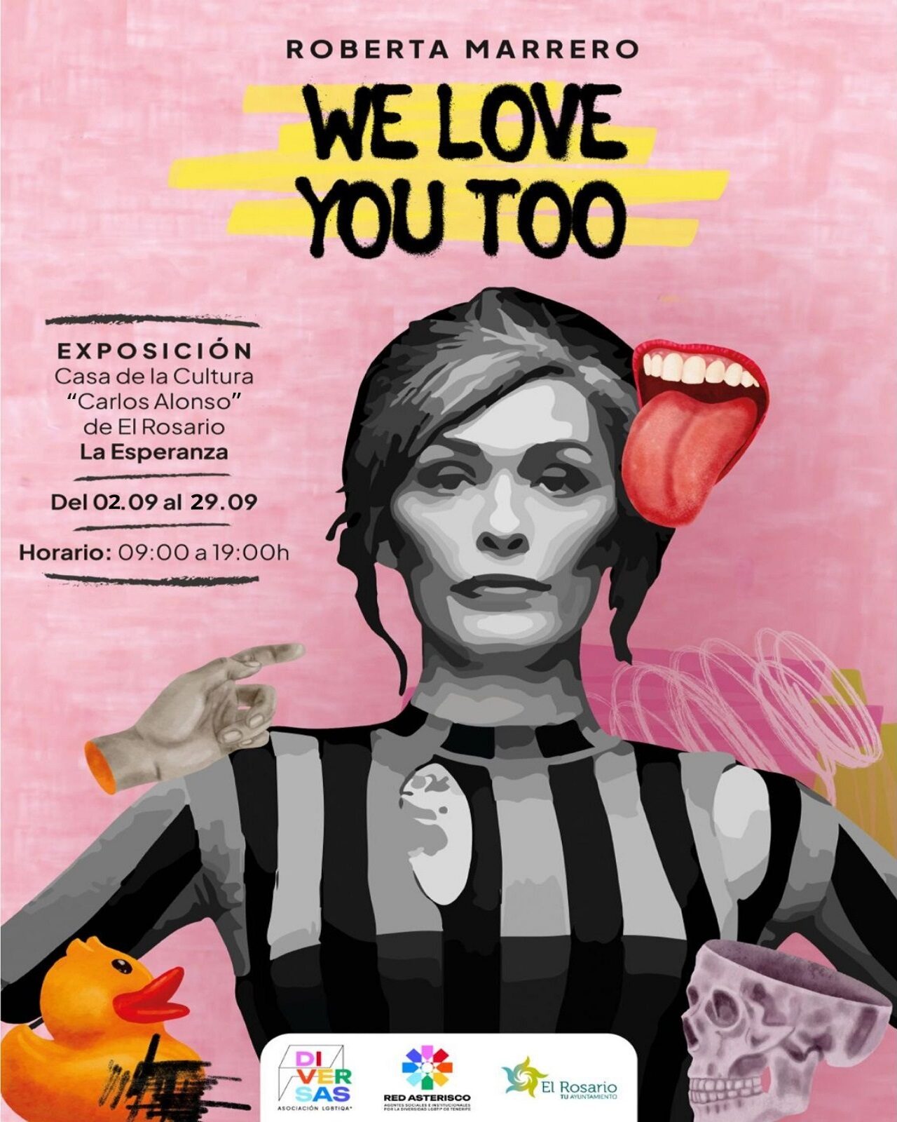 Cartel exposición Roberta Marrero