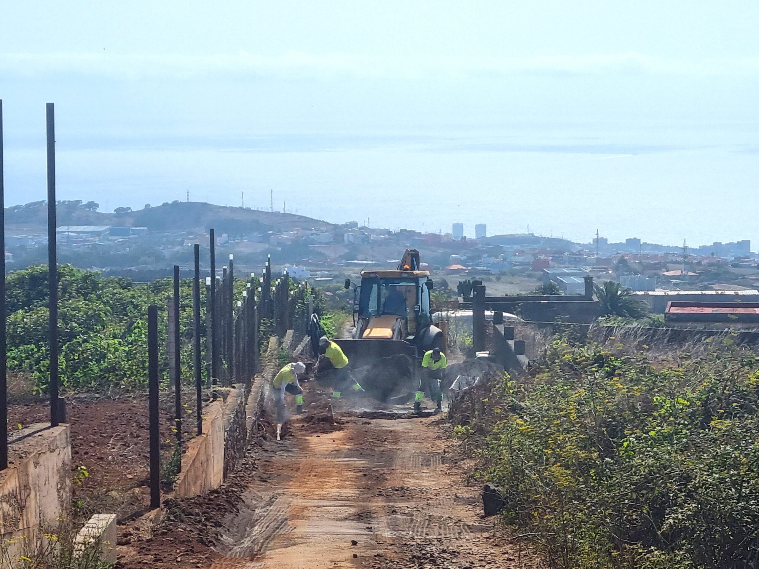 Renovación red de agua camino Madruga (1)
