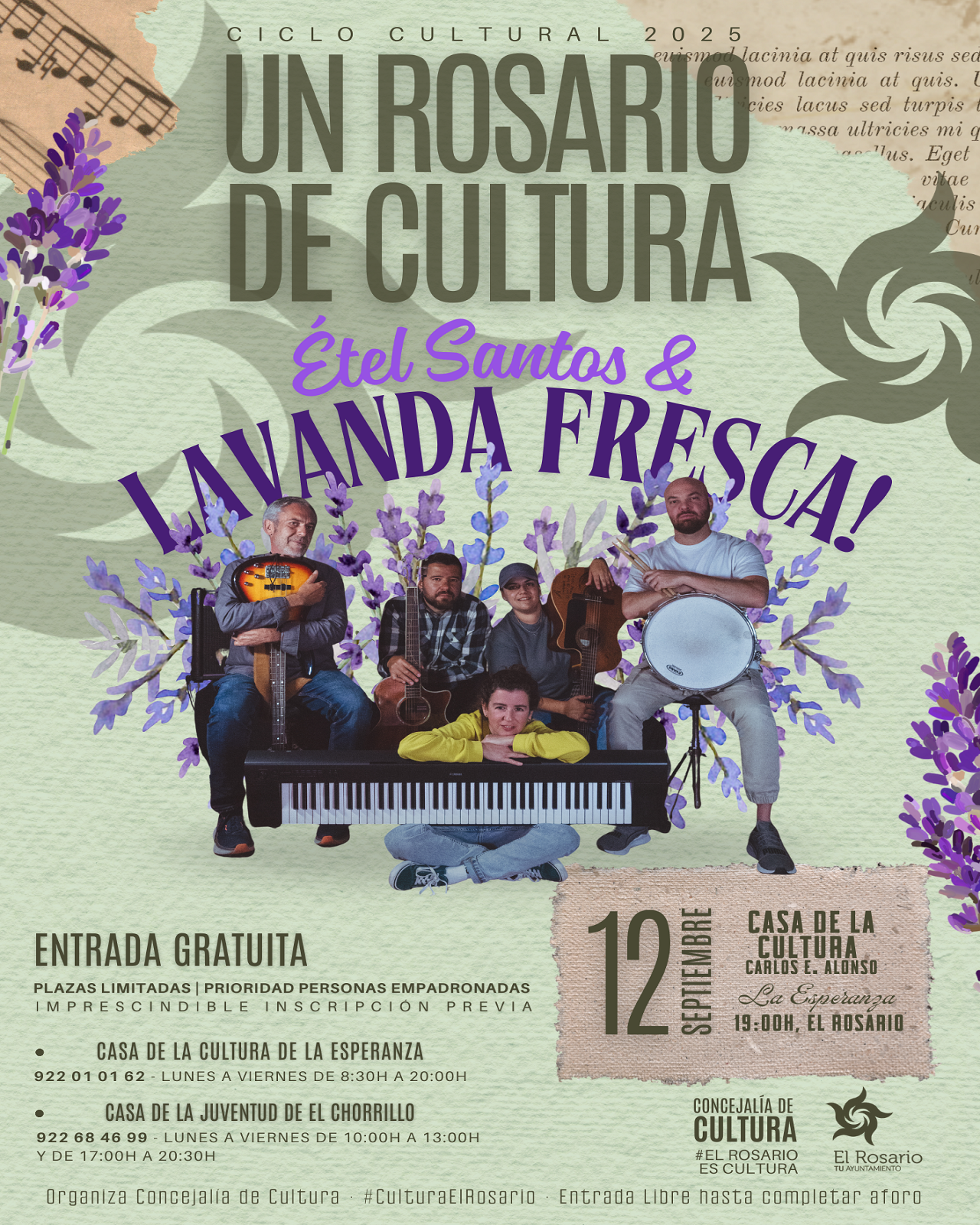 Etel Santos y Lavanda Fresca! - Un rosario de cultura