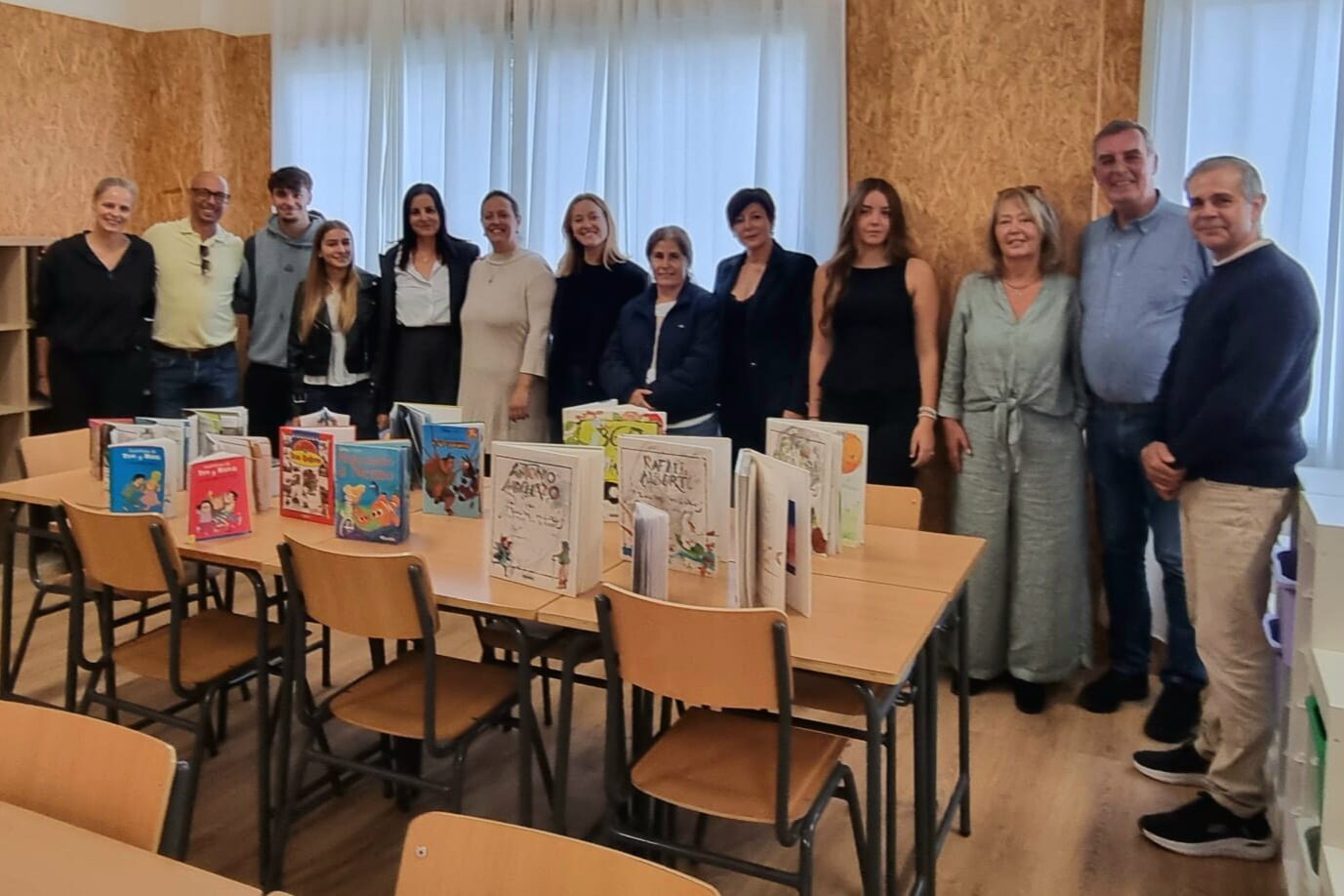 Acto inauguración Biblioteca escolar (1)