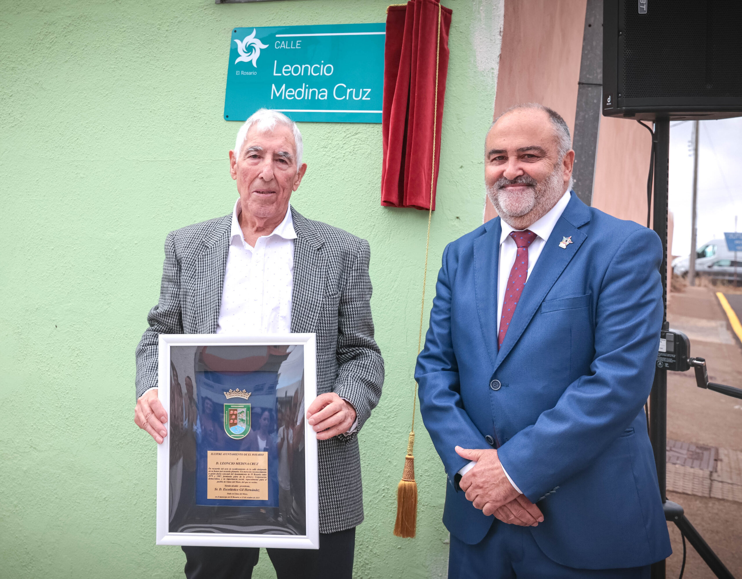 Inauguración calle Leoncio Medina Cruz (1)
