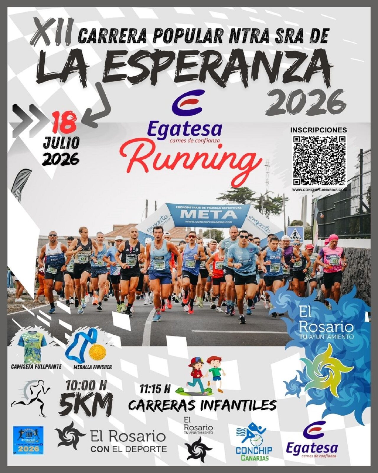 Cartel XII Carrera de La Esperanza
