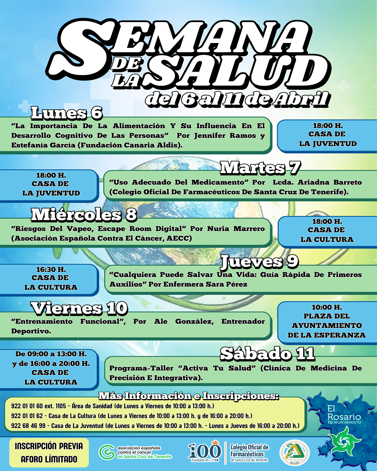 Cartel Semana de la Salud
