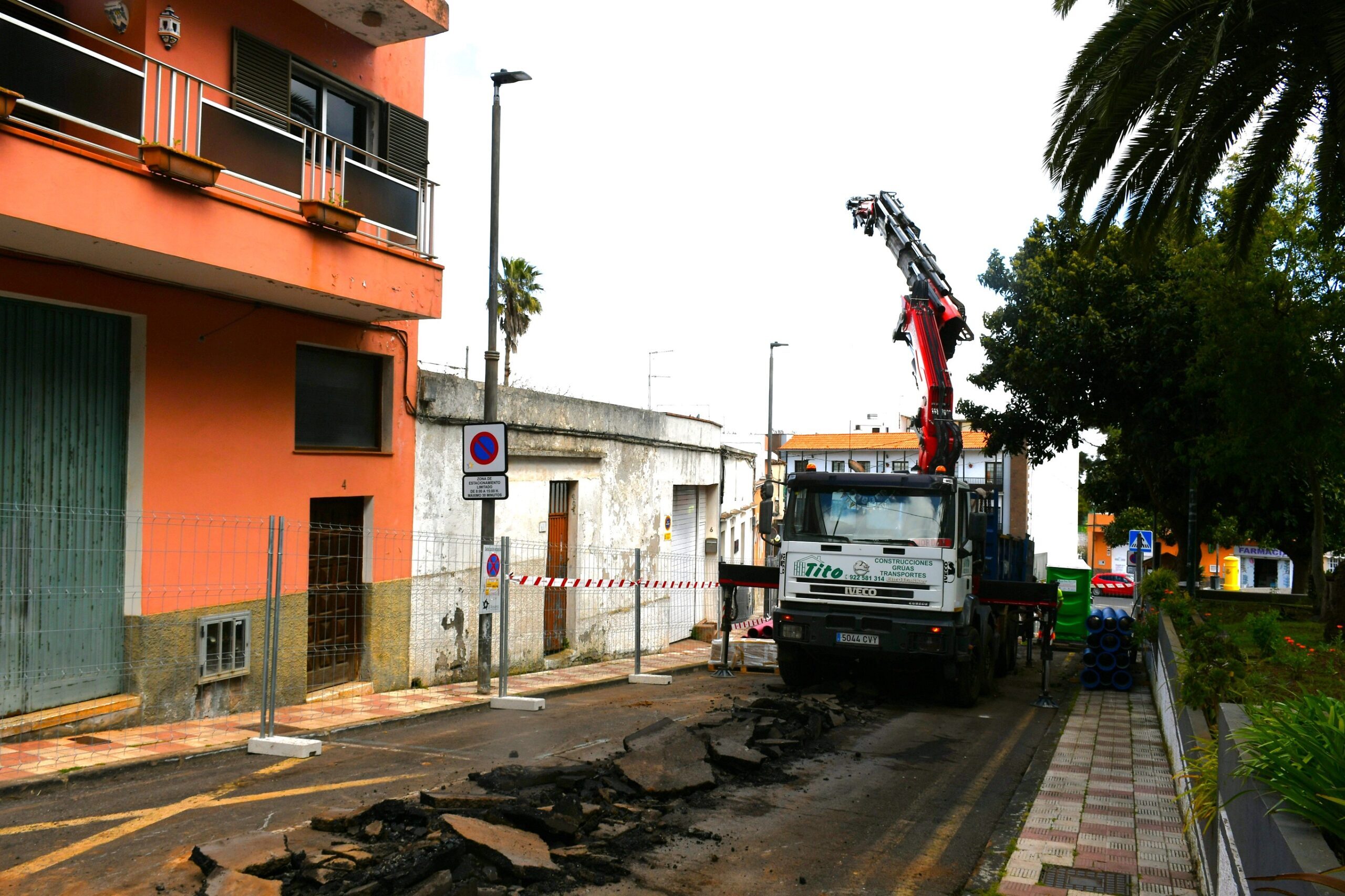 Obra calle Pedro Juan García Hernández (1)