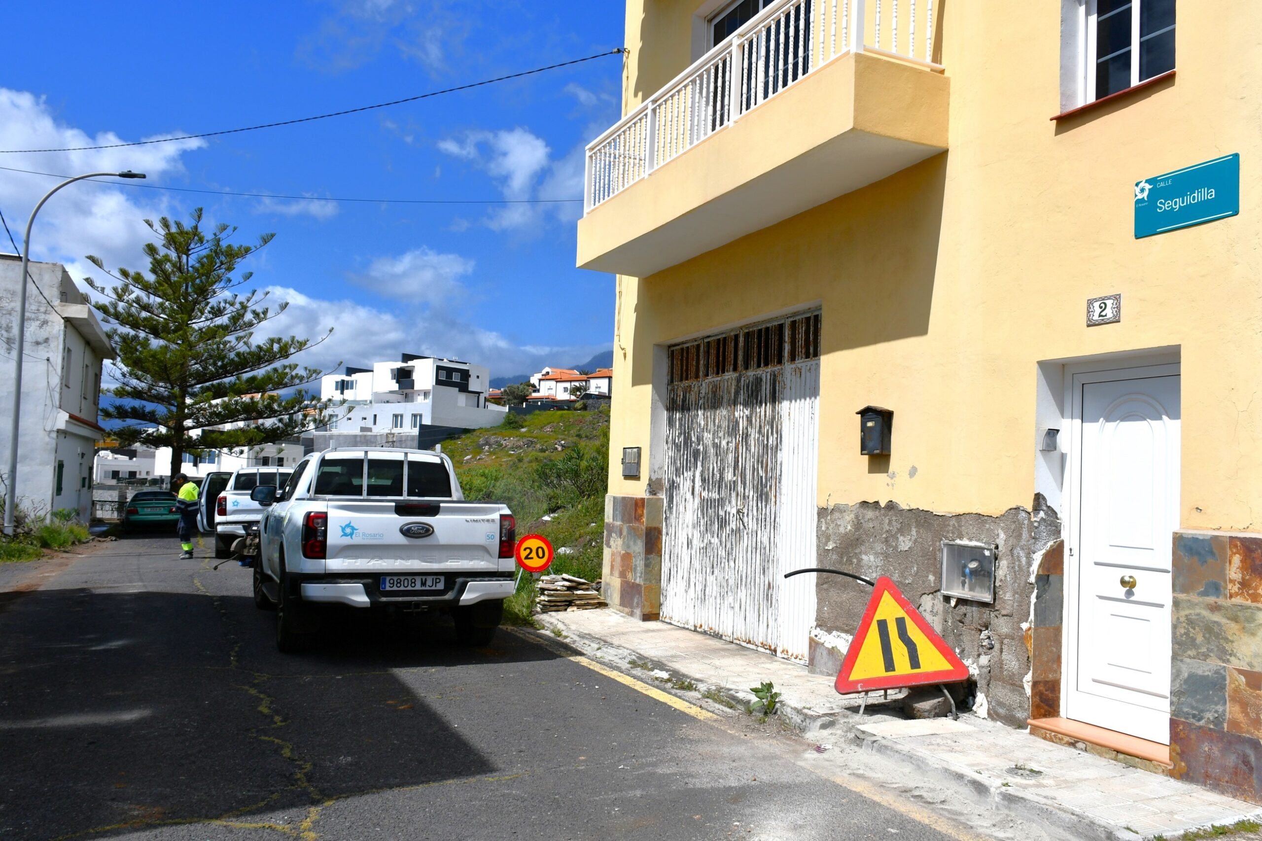 Renovación red de agua en calles de Llano Blanco (2)