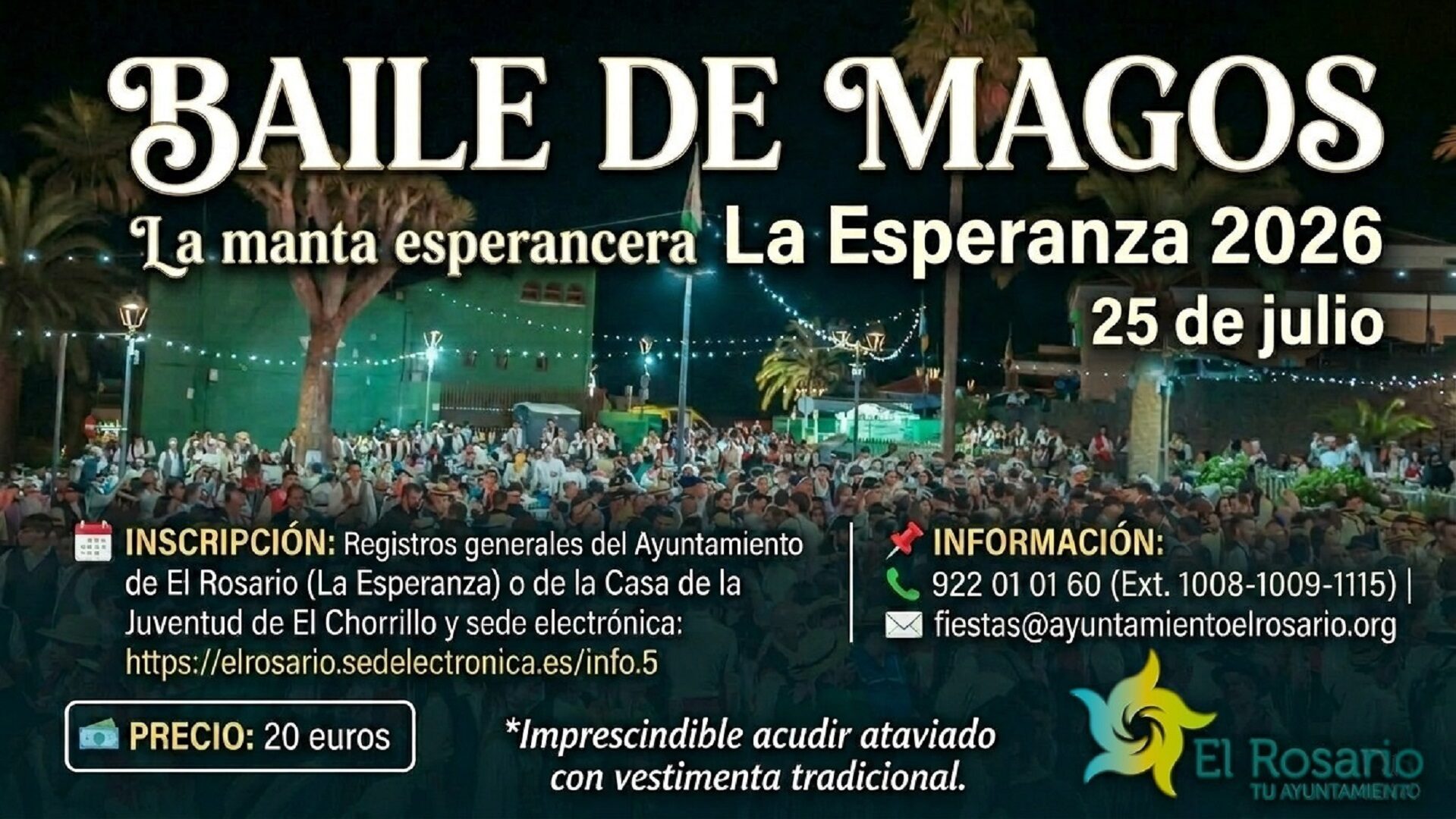 Baile Magos La Esperanza 2026