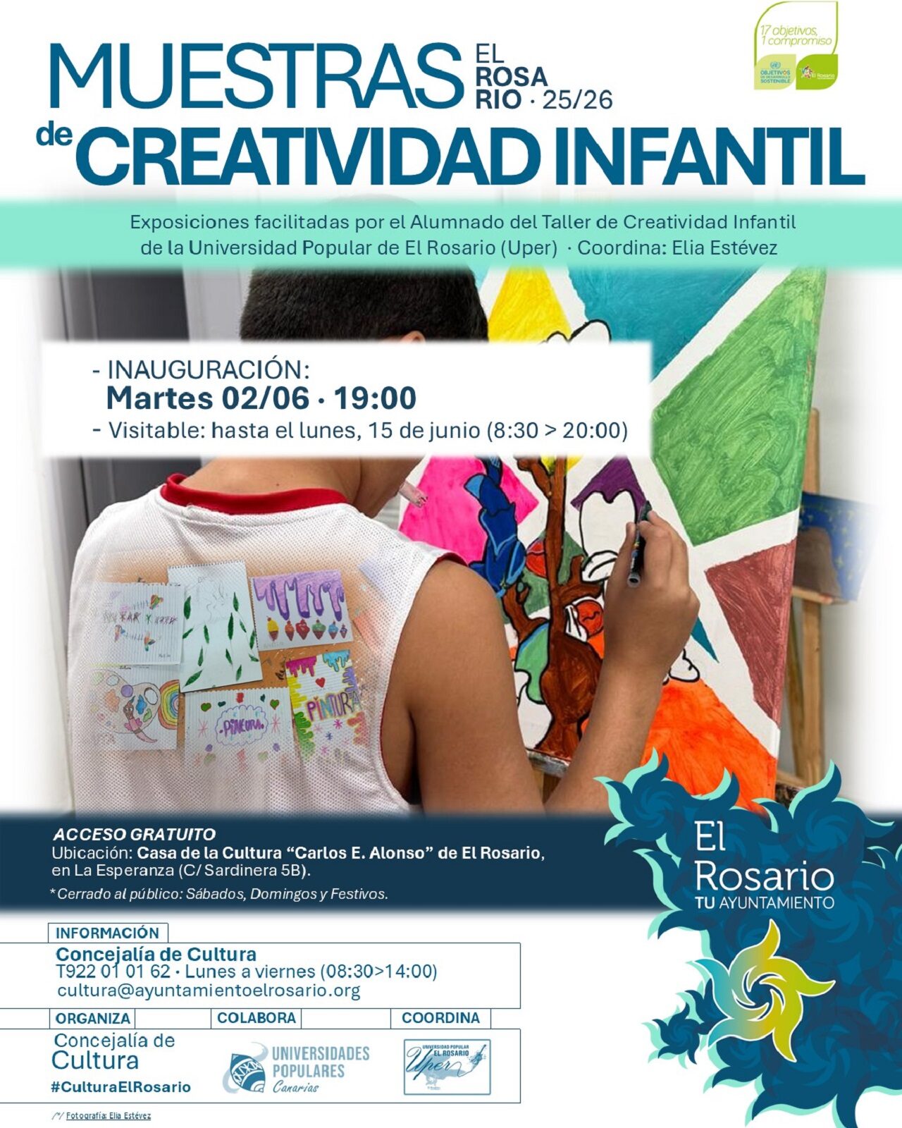 CARTELERÍA CREATIVIDAD INFANTIL 2025.2026.1
