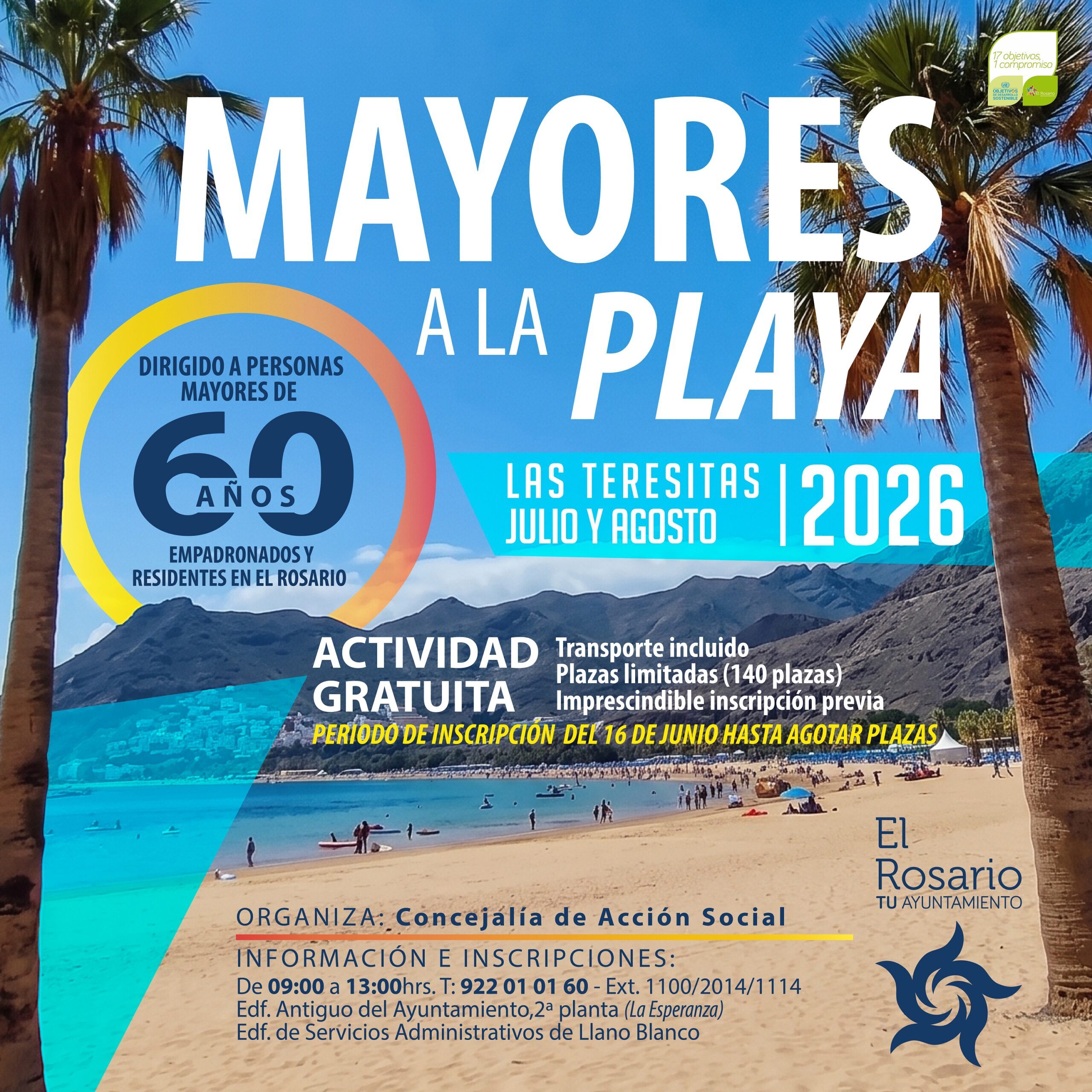 Campaña Mayores a la playa 2026 2