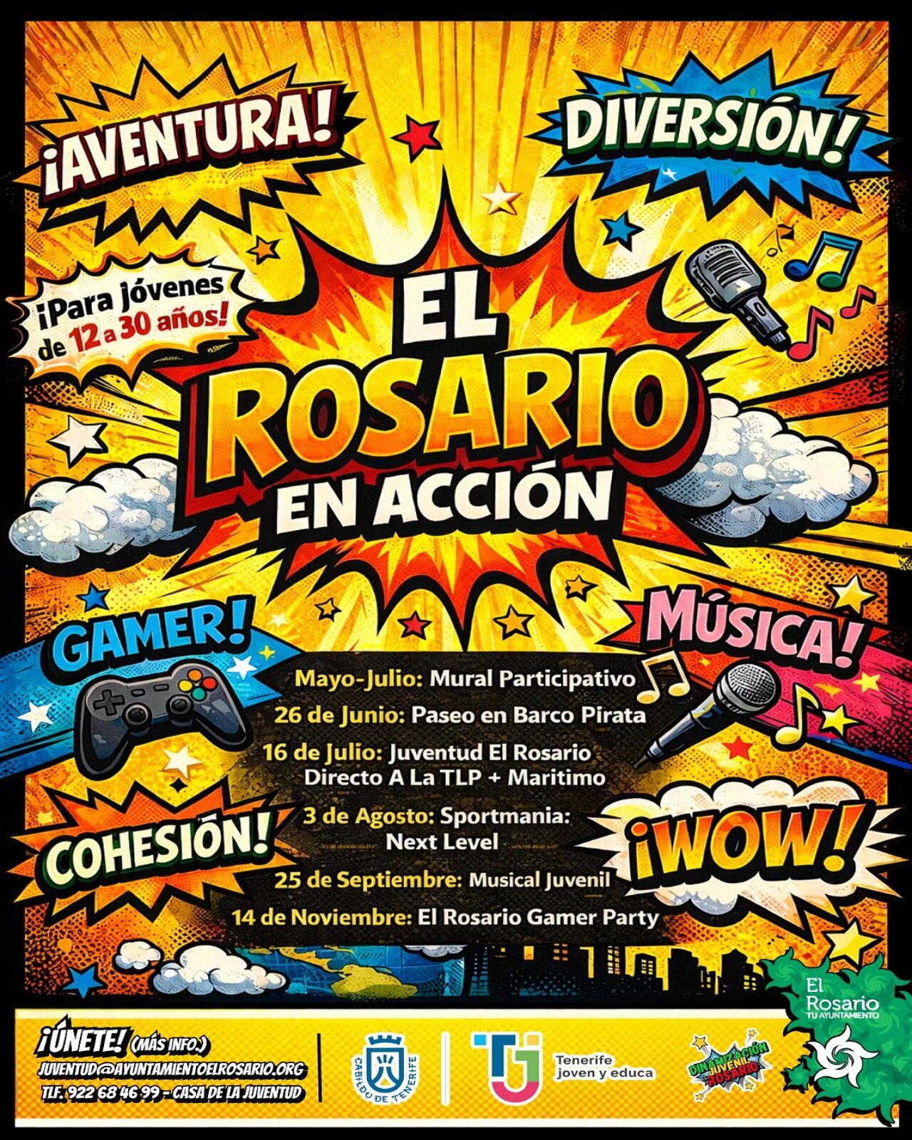 Cartel El Rosario en Acción 2026