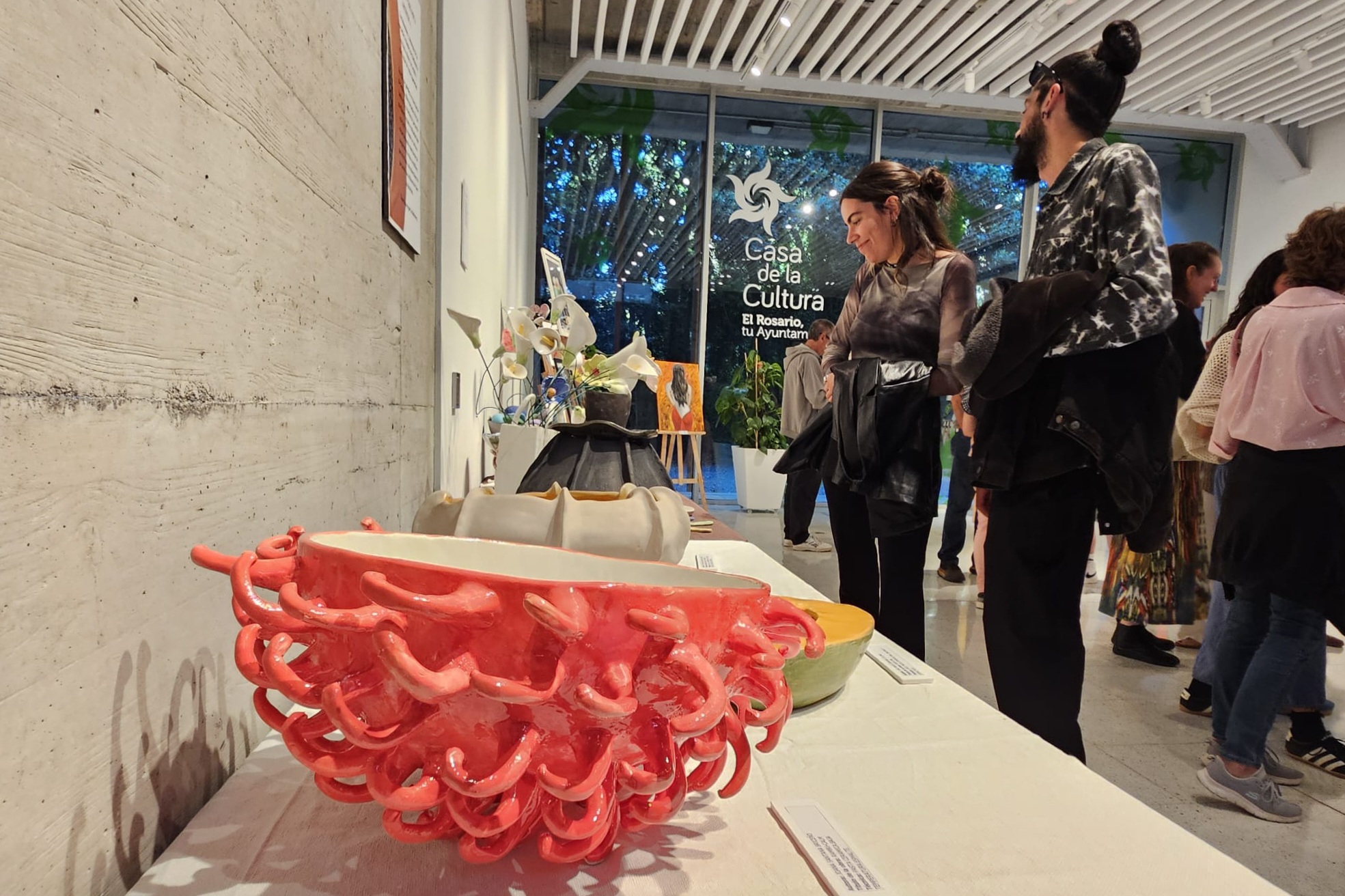 Inauguración Exposición Cursos Dibujo y Cerámica (2)