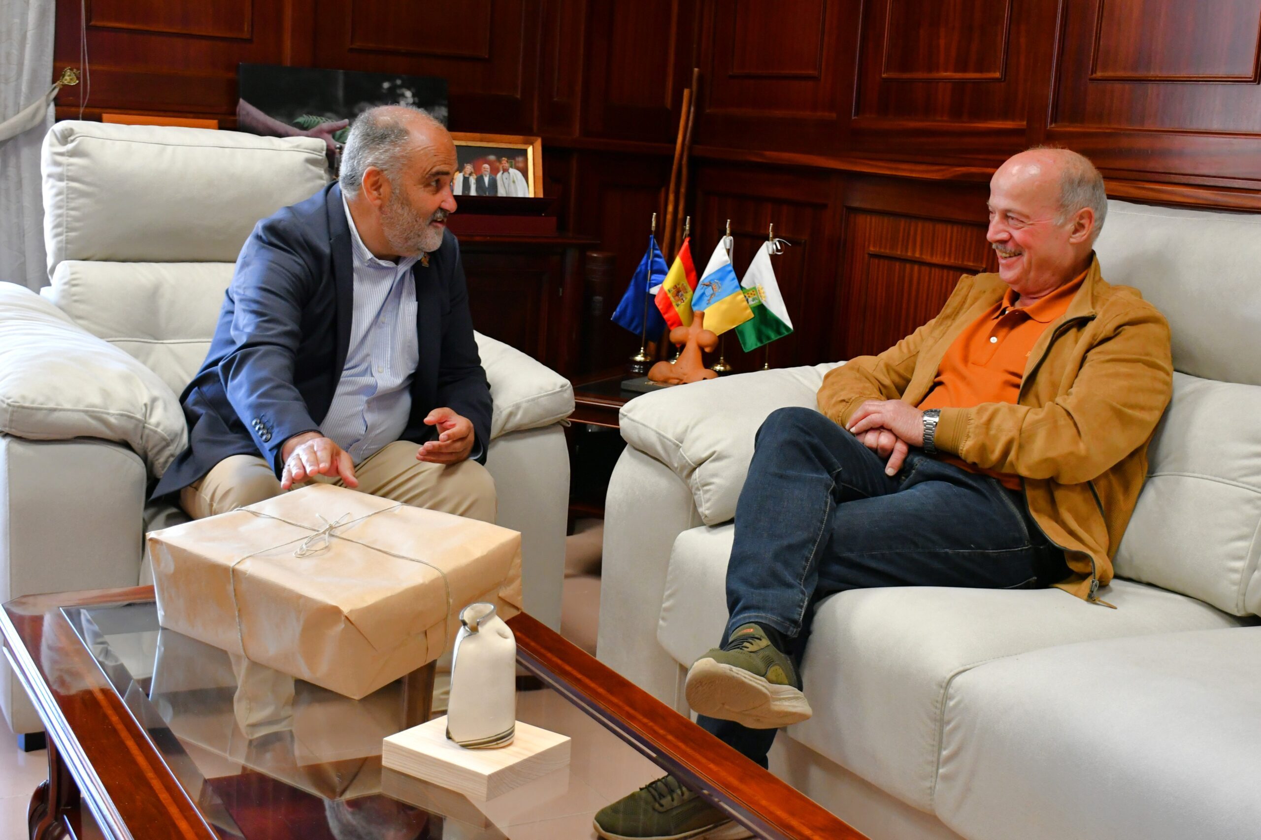 Recepción artesano Vito Modesto