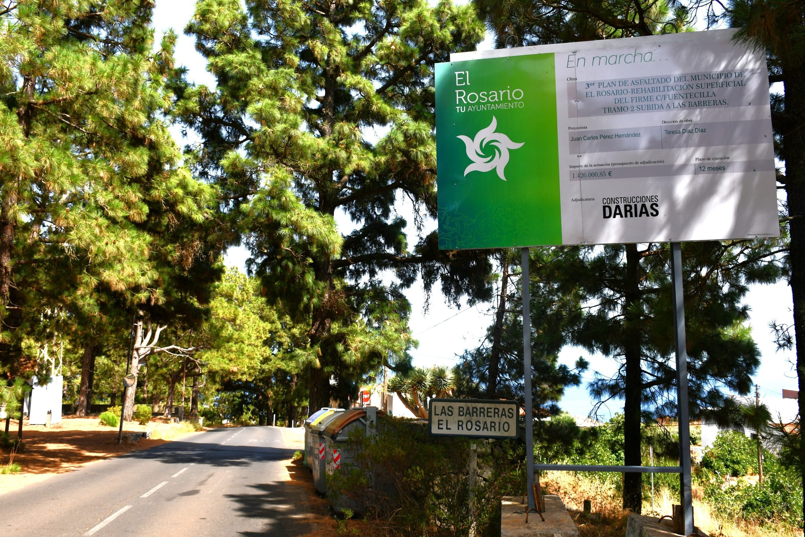 Ampliación Plan de Asfaltado - Carretera hacia Las Barreras (1)
