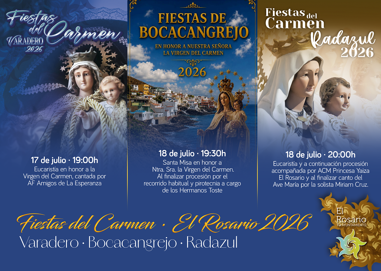 CARTEL FIESTAS DEL CARMEN 2026