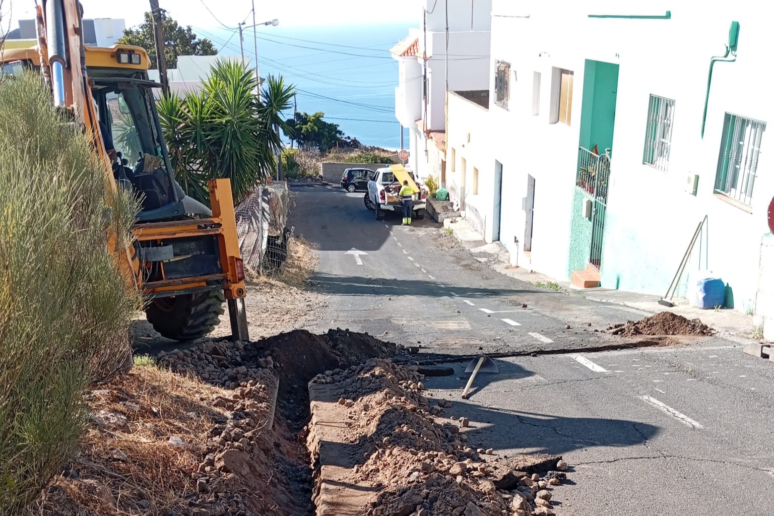 Obras sustitución redes de agua (3)