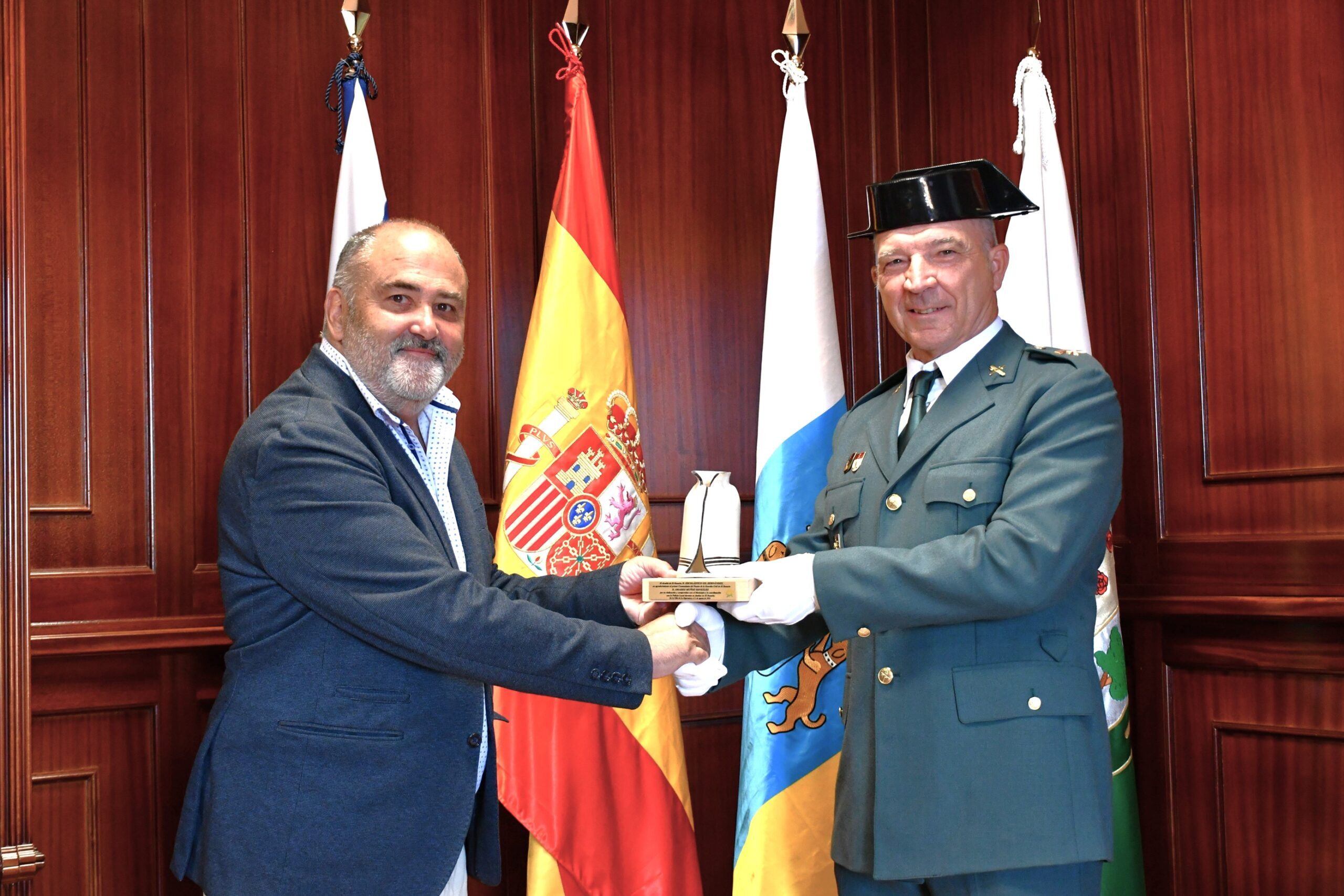Recepción Comandante Puesto de la GC de El Rosario (1)