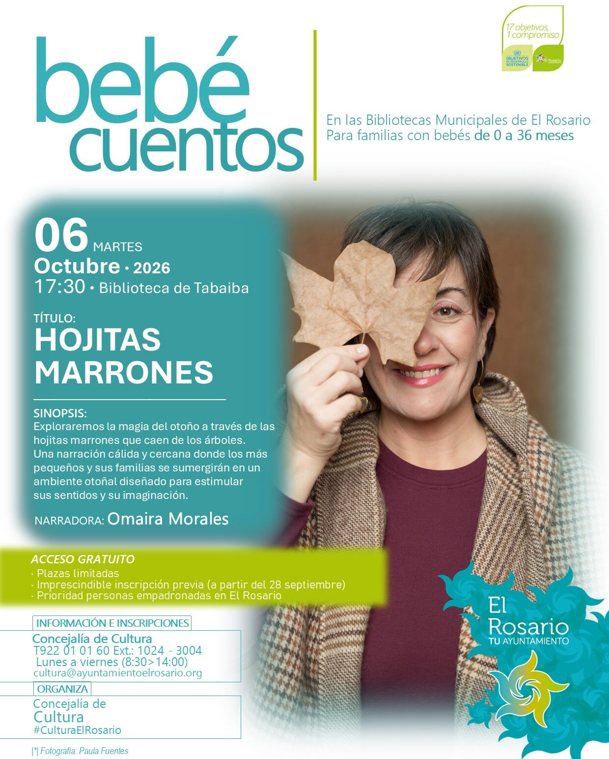 HOJITAS MARRONES.- BEBECUENTOS 06.10.26 OMAIRA MORALES