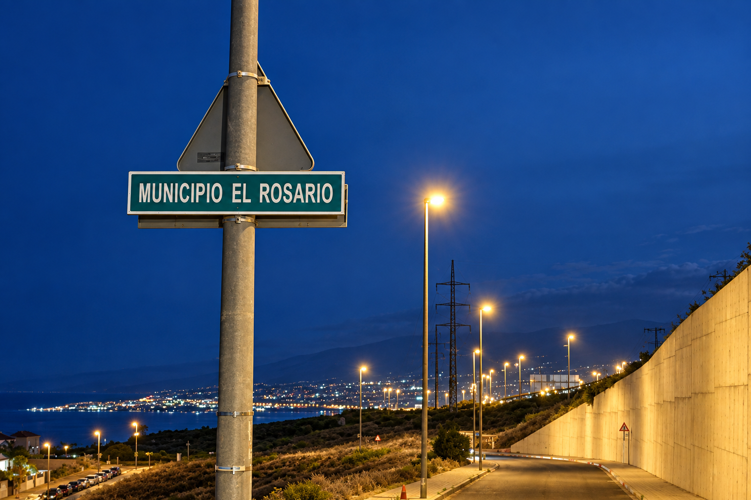 Nuevo alumbrado en acceso a Costanera (1)