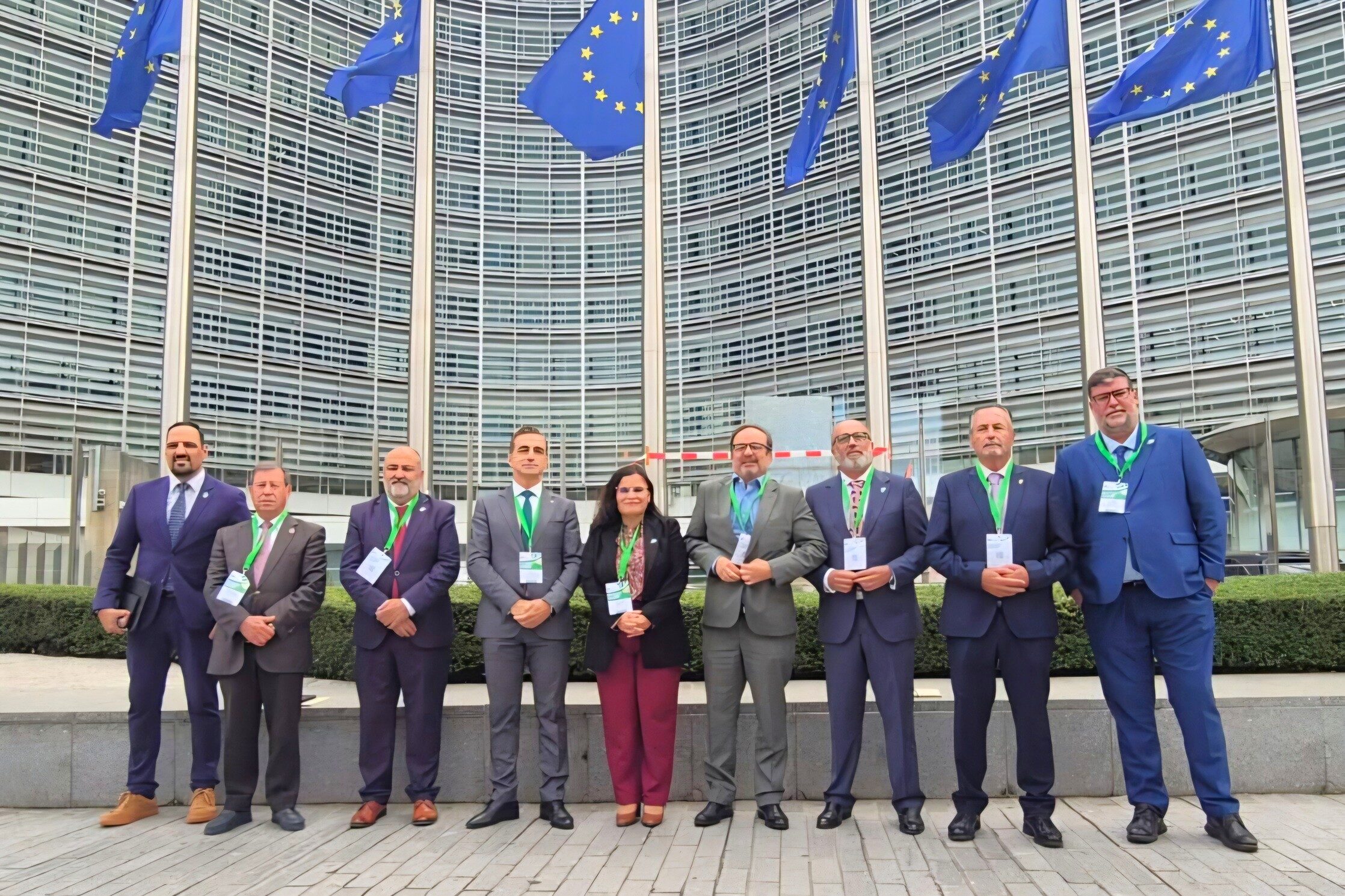 Miembros de la Fecam en Bruselas
